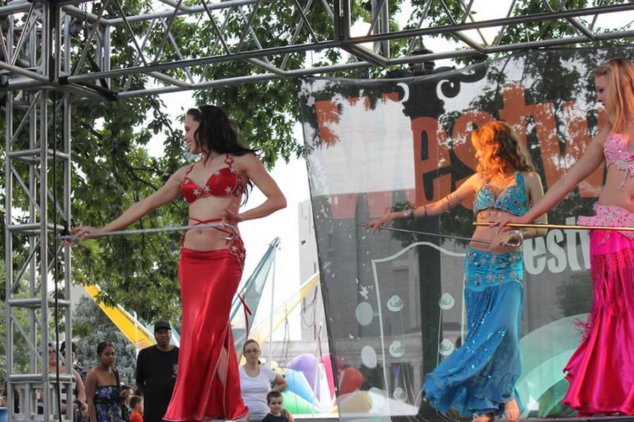 belly dance performance