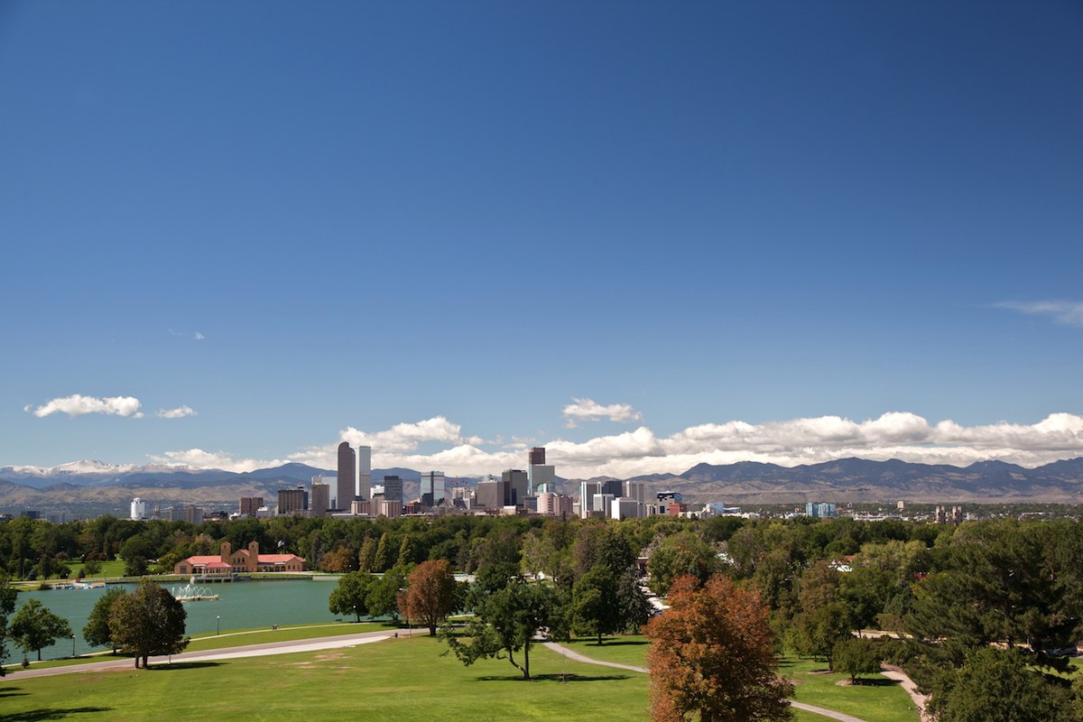 urban parkland in Denver