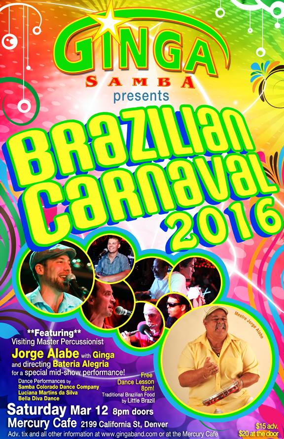 Ginga Brazilian Carnaval 2016