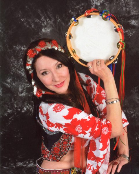 Tambourines are most common in tribal style dances