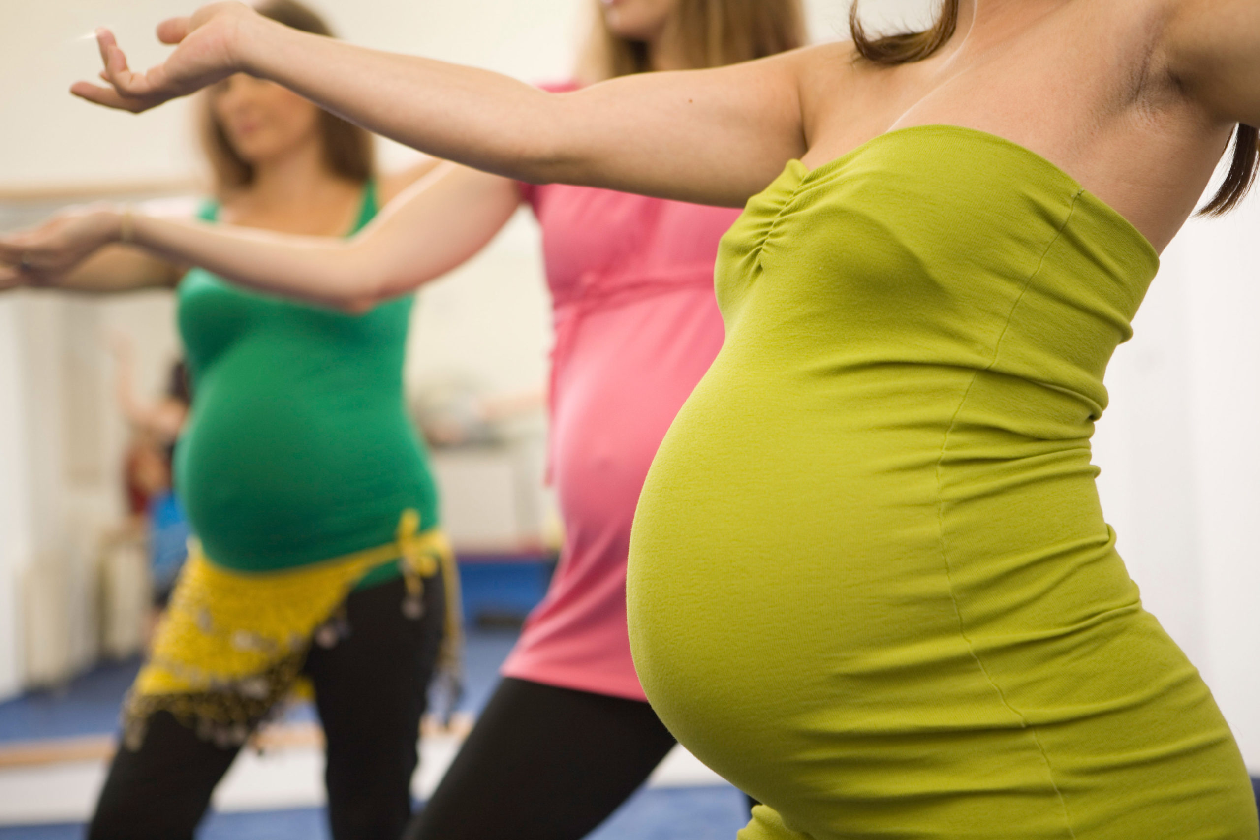 Prenatal yoga and belly dance